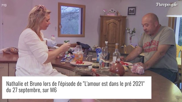 Nathalie (L'amour est dans le pré 2021) : Douche de caca pour Bruno et blague osée