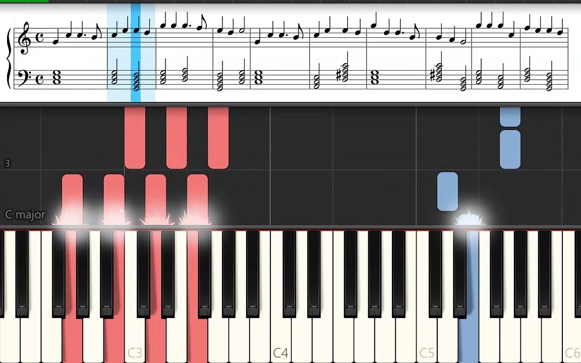Learn to play: Hark The Herald Angels Sing - Music Notes provided