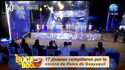 Así se llevó a cabo la elección Reina de Guayaquil 2021