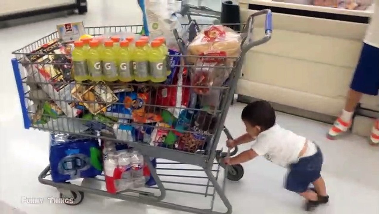 Video Lucu Bikin Ngakak Terbaru 2021- Reaksi Lucu Saat Bayi Pergi Belanja Pertam_HIGH