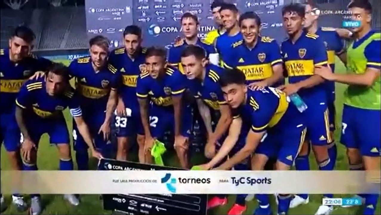 Copa Argentina 2021: Boca 3 - 0 Def de Belgrano Final Resultado