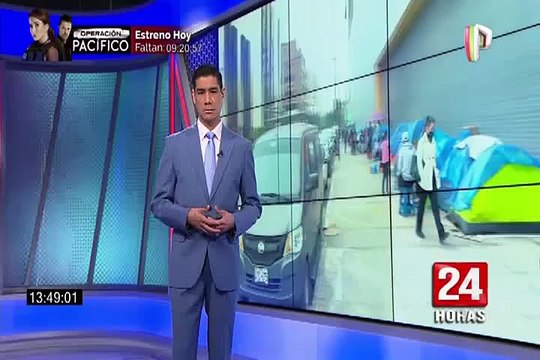 Breña: familiares de pacientes del Hospital del Niño duermen en la vía pública