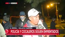 Se reporta un enfrentamiento nocturno entre policías y cocaleros de los Yungas en La Paz