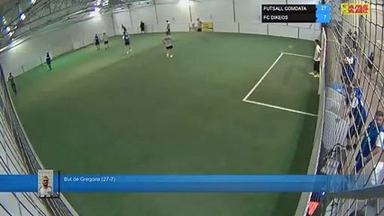 But de Gregoire (27-7) - FUTSALL COMDATA Vs FC DIKEOS - 27/09/21 19:00 - LIGUE 4