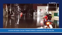 Chuva intensa causa transtornos a moradores de Belém