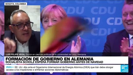 Luis Felipe Vega: "Para Olaf Scholz será difícil consolidar una coalición"