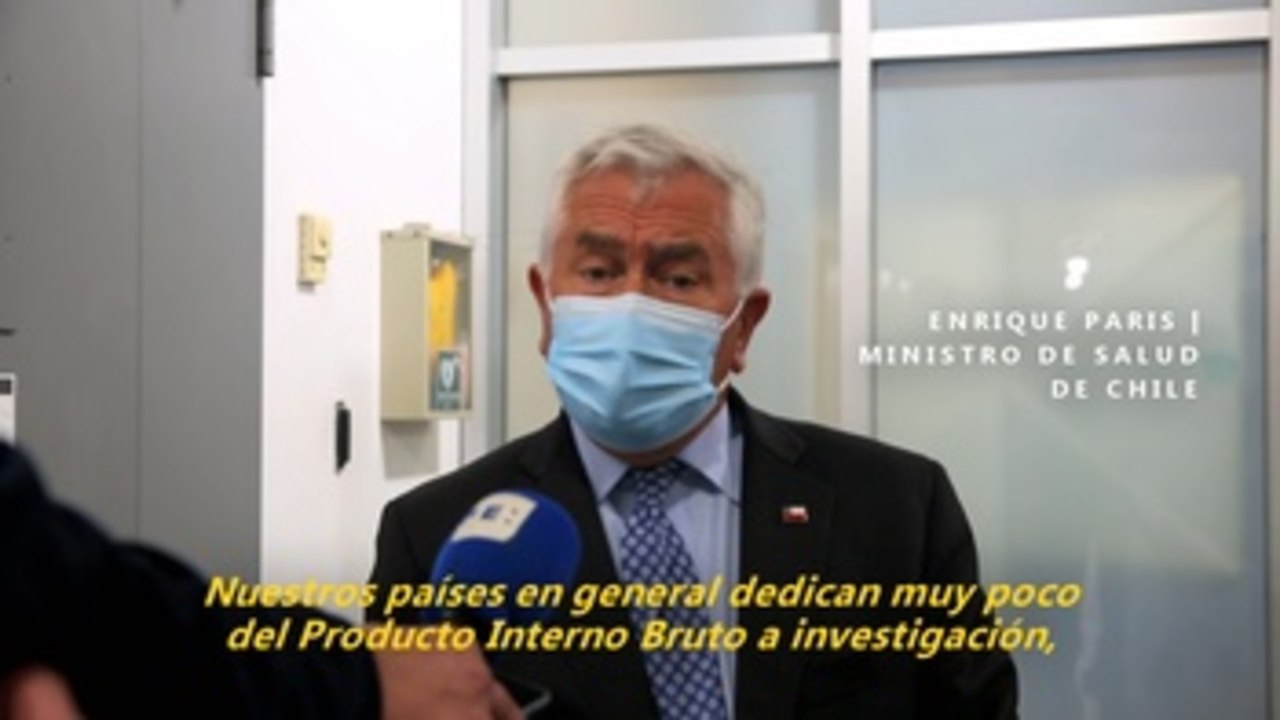 Ministro de Salud chileno visita el Institut Pasteur de Montevideo