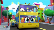 Wheels on The Bus in Hindi _ बस का चक्का घूमे गोल गोल _ Nursery Rhymes Hindi _ Rhymes in Hindi