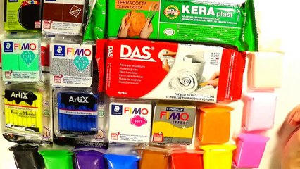 Clay Tutorial, Types of Clay Available on the Market