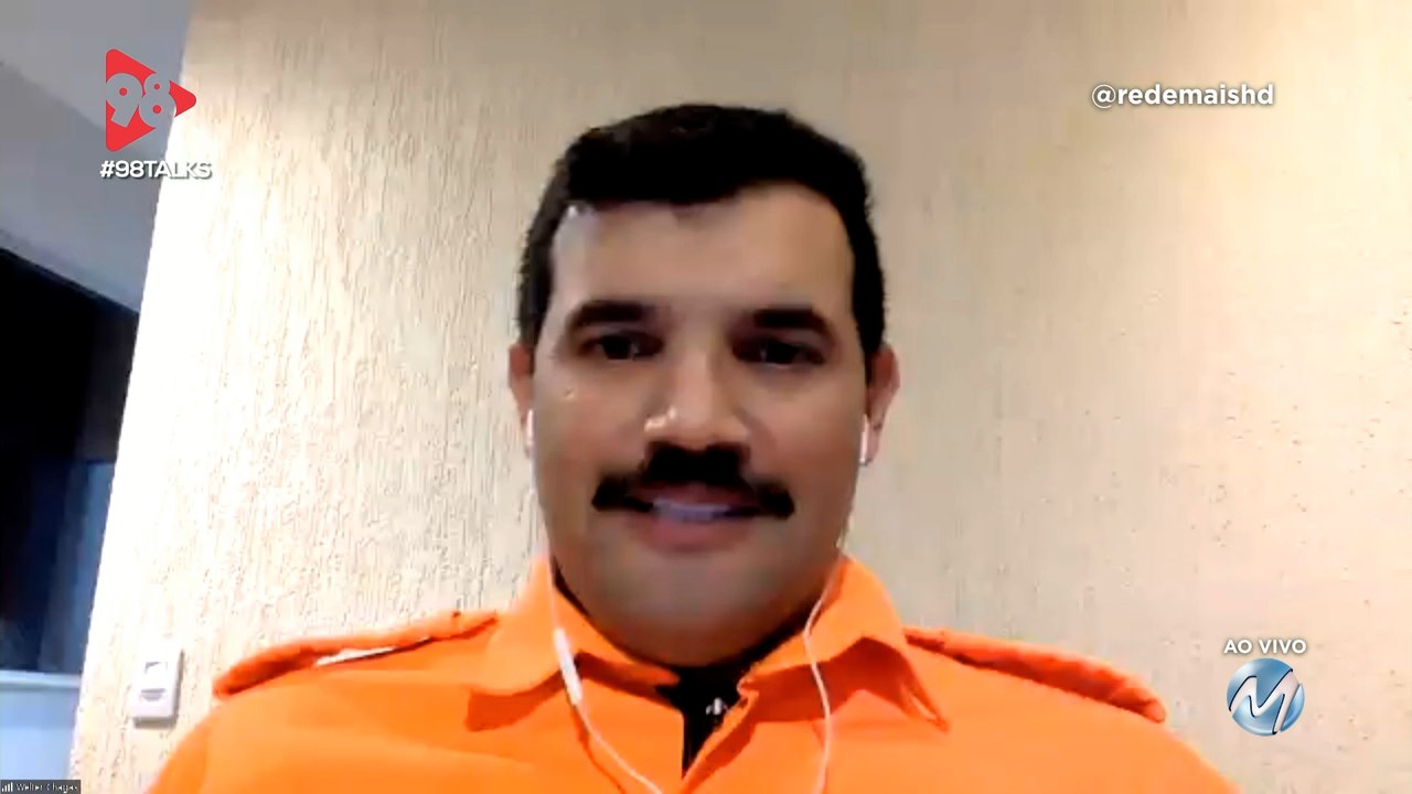 98 Talks | Entrevista com o major Welter Alves das Chagas, comandante da Bemad/Bombeiros-MG