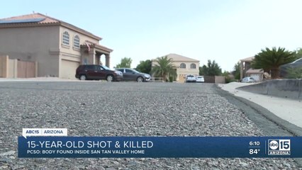 15-year-old boy found shot to death in San Tan Valley home