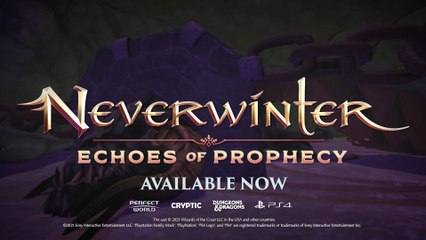 Neverwinter - Echoes of Prophecy Launch Trailer PS