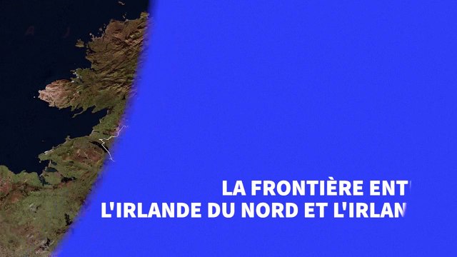 La frontière entre l'Irlande du Nord et l'Irlande