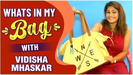 WHAT'S IN MY BAG ft. Vidisha Mhaskar | Rang Maza Vegla | He mann Bawre
