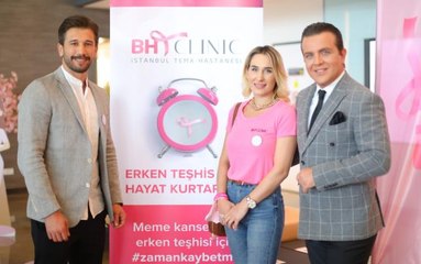 Ünlü isimler, kadınları meme kanserine karşı mücadeleye ve zaman kaybetmemeye davet etti