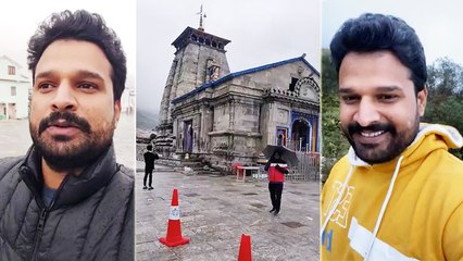 बाबा केदारनाथ धाम पहुंचे रितेश पांडे ने लाइव आकर फैंस को भी कराया दर्शन