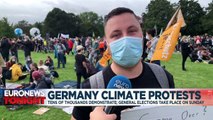 'There's no going back': Thunberg addresses tens of thousands of climate activists outside Reichstag
