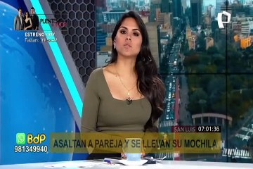 Pueblo Libre: intervienen a sujeto en actitud sospechosa con un arma de fuego