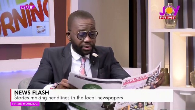 News Flash: Stories making headlines in the local newspaper - Prime Morning on Joy Prime (4-10-21)