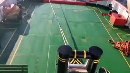 Haydarpaşa Mendireği açıklarında yük gemisi arıza yaptı