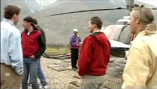 Heli skiing excitement in the Himalayas!