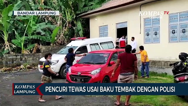 Pelaku Pencurian Tewas Usai Baku Tembak dengan Polisi