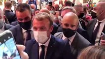 Presiden Prancis Dilempar Telur oleh Warganya