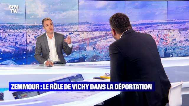 Zemmour : le rôle de Vichy dans la déportation - 28/09