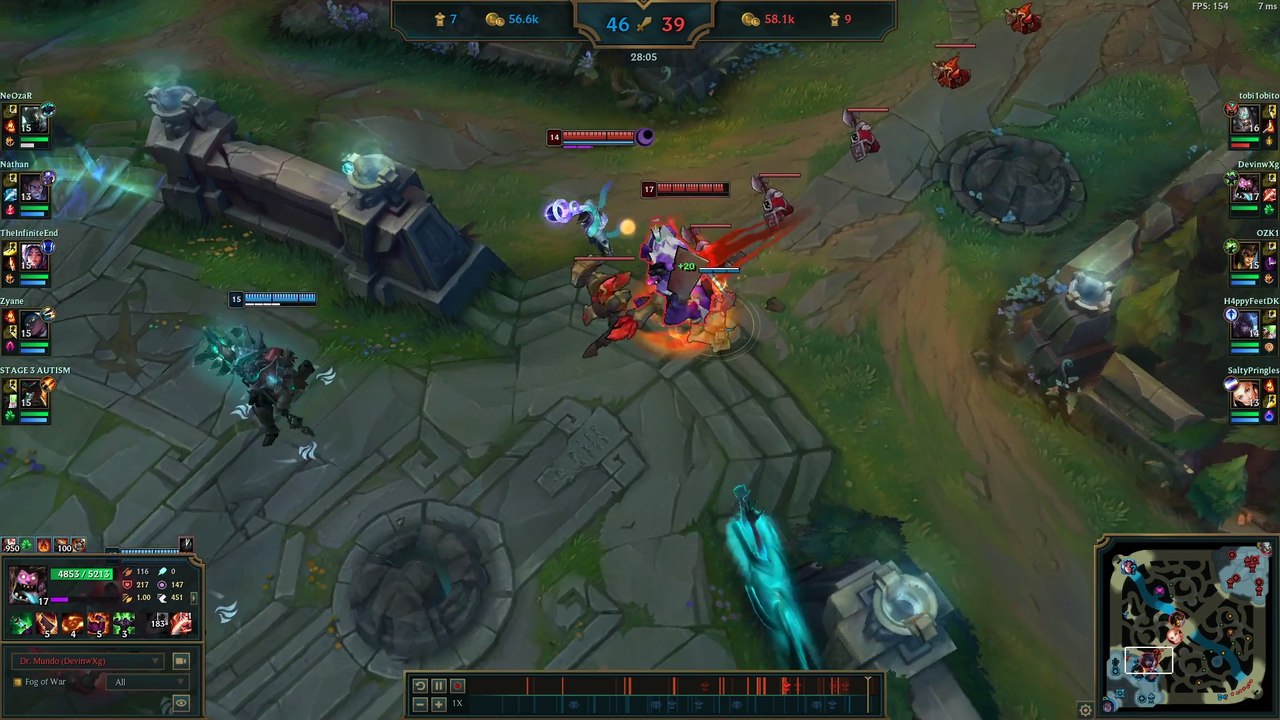 Una jugada basta para demostrar que Dr. Mundo es inmortal en League of Legends