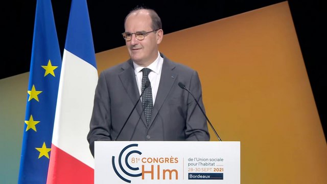 Les annonces du Premier ministre Jean Castex au congrès HLM