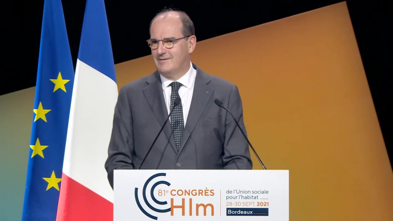 Les annonces du Premier ministre Jean Castex au congrès HLM