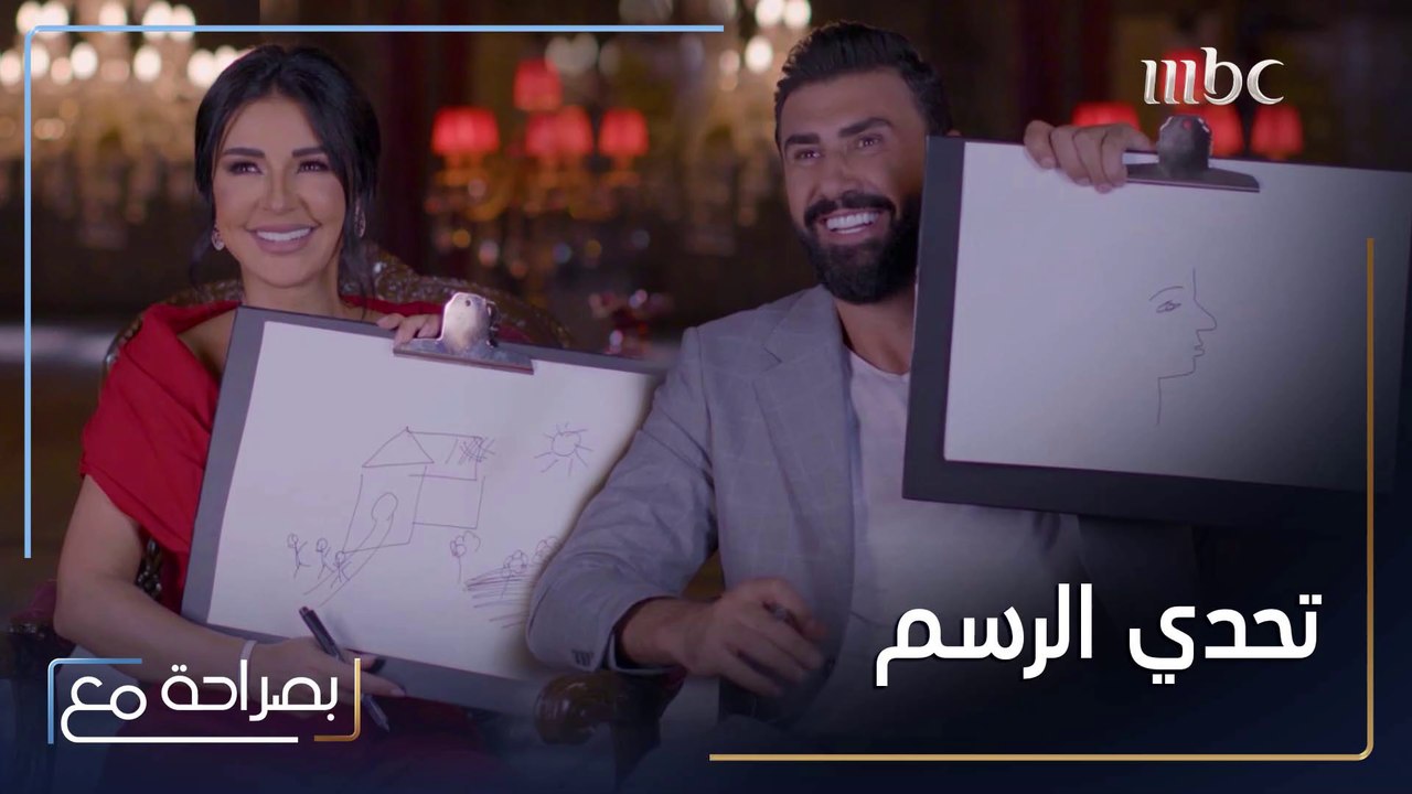 تحدّي الرسم بين ماغي بو غصن وخالد القيش... وهكذا كانت النتيجة