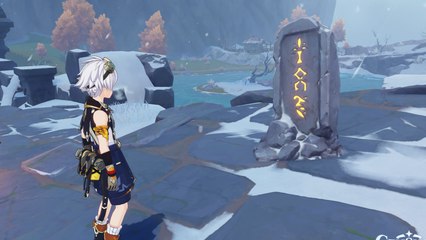 Genshin Impact: Onde encontrar as oito placas de pedra em Espinha do Dragão