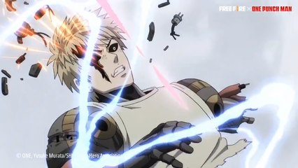 Free Fire x One Punch Man: Parede Careca de Capa está disponível na Loja