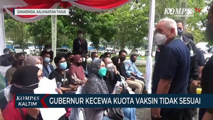 Gubernur Kaltim Kecewa Kuota Vaksin Tidak Sesuai