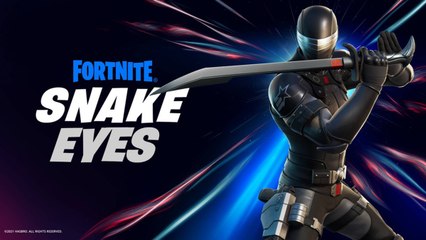 Fortnite recebe skin de Snake Eyes de G.I. Joe