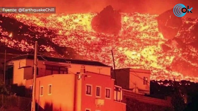Las imágenes más curiosas y sobrecogedoras que deja el volcán de La Palma