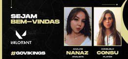 Valorant  Vikings feminina completa line-up com Consu e Nanaz