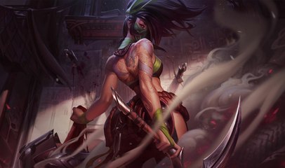 Todas as skins de Akali