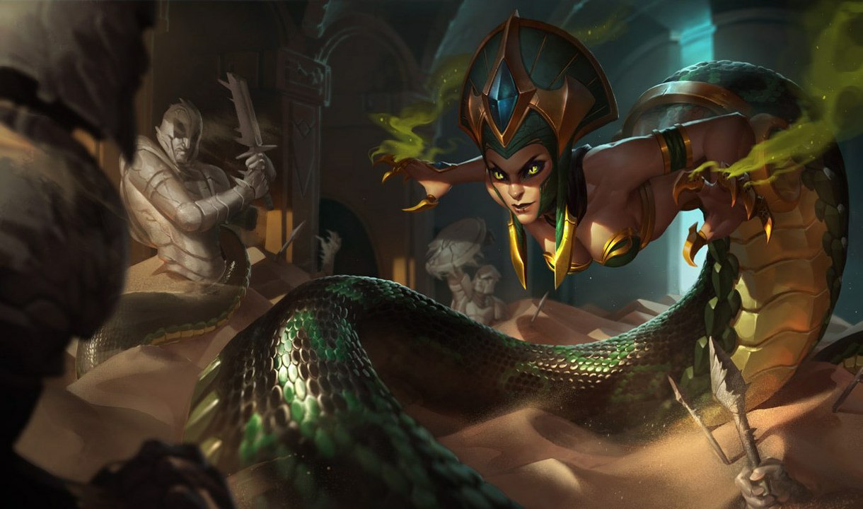 Todas as skins de Cassiopeia