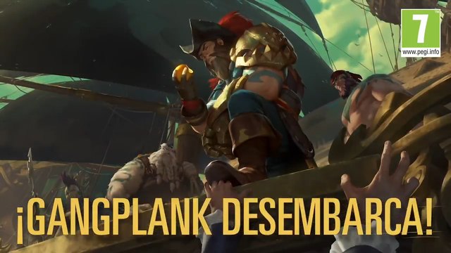 LoR - Pleamar: Gangplank nuevo campeón de Aguas Estancadas con Barriles de pólvora como arma