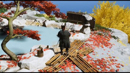 Guía de Ghost of Tsushima: Posición de la fuentes de aguas termales, onsen