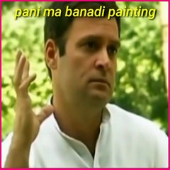 Pani ma  banadi painting // omg pani ma rahakar banadi bahut hi khoobsurath painting // #viralvideo #trendingvideo