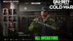 Black Ops Cold War: Los operadores se han filtrado y dan detalles del futuro del juego