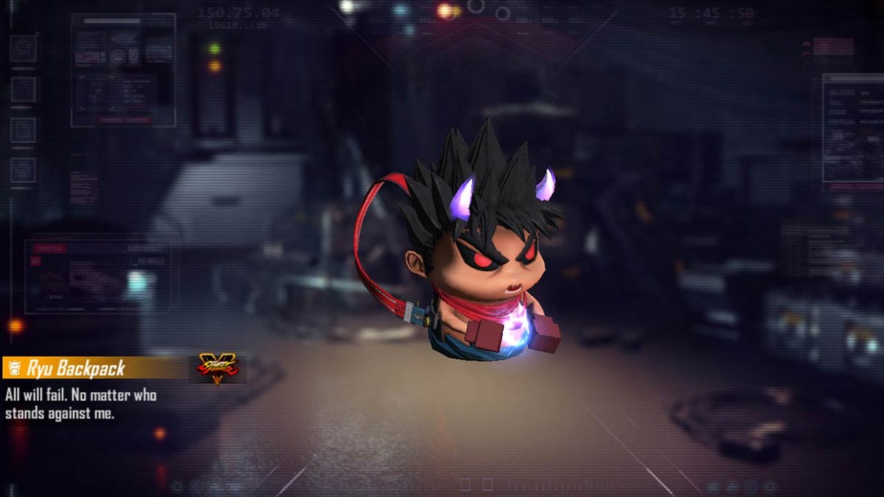 Free Fire: Como conseguir a mochila de Ryu no evento de Street Fighter
