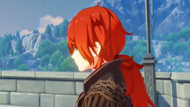 Genshin Impact: Diluc, uno de los personajes con 5 estrellas, se presenta en un nuevo tráiler