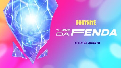 Fortnite terá Turnê da Fenda com eventos ao vivo entre 6 e 8 de agosto