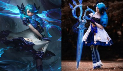 LoL: Este cosplay incrível de Gwen tem direito até mesmo a tesoura da campeã