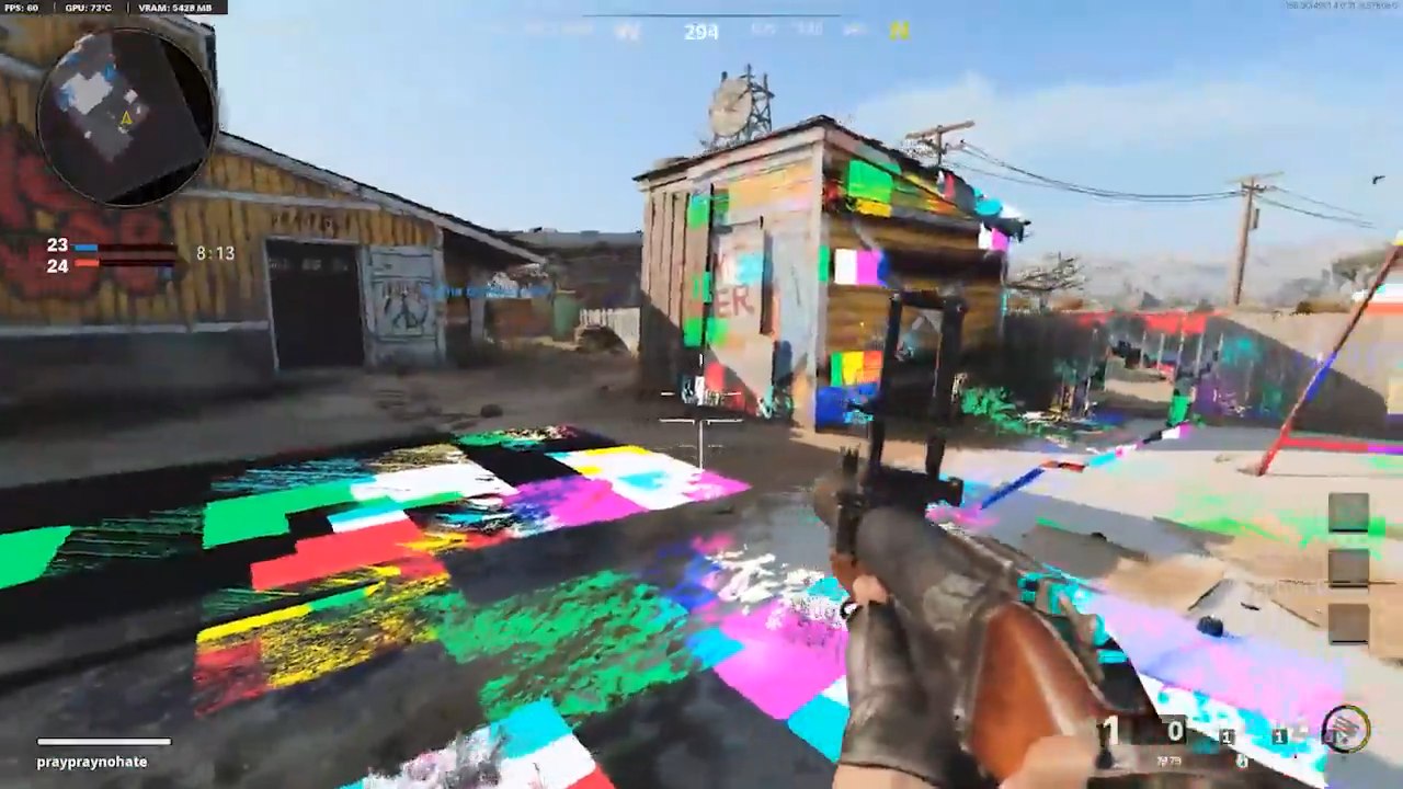 Call of Duty Cold War: Un bug convierte Nuketown 84 en una fiesta alucinógena multicolor