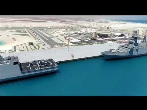 الرئيس عبد الفتاح #السيسي يفتتح قاعدة 3 يوليو البحرية